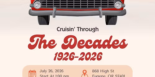 Cruisn' Through The Decades: An Auto Exhibition & Parking Lot Party at The Shedd