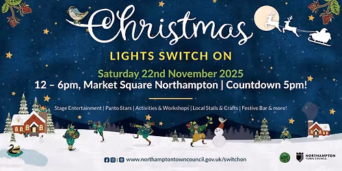 Northampton Christmas Lights Switch On 