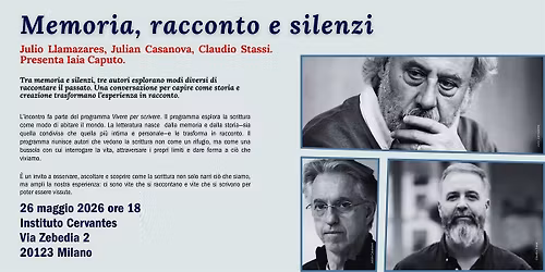 Vivire per scrivere. Memoria, racconto e silenzi