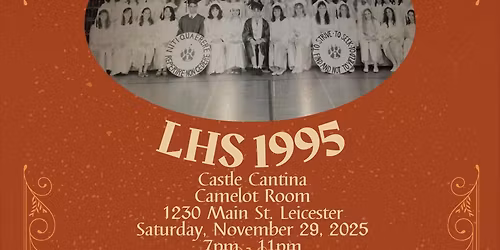 LHS Class of 1995~ 30 Year Reunion 