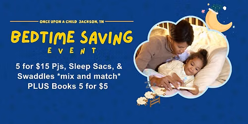 Bedtime Savings Event \ud83d\udecc\ud83d\udcd6 5 for $15 Sleepwear + 5 Books for $5
