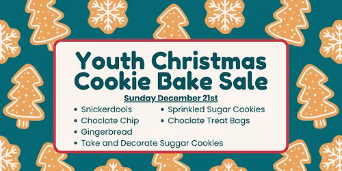 Youth Christmas Cookie Bake Sale