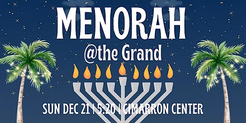 Menorah @ the Grand