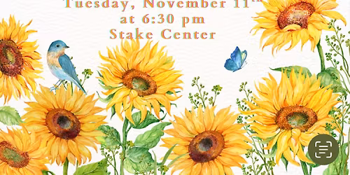 Relief Society Gratitude Dinner