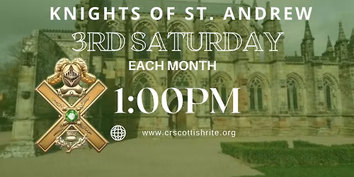 Knights of St Andrew Meeting