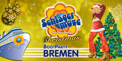 Bremen: Schlagermove CHRISTMAS Bootparty