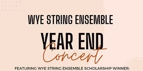 Wye String Ensemble Concert