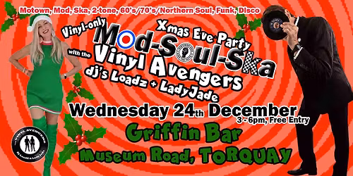 Vinyl Avengers TORQUAY Xmas Eve party