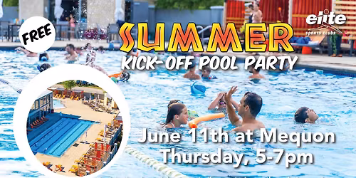 Summer Kick-off Pool Party