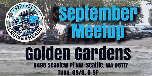 Annual Golden Gardens September Meetup