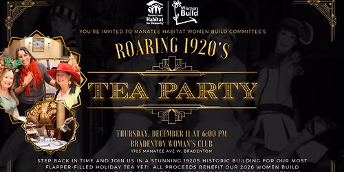 Roaring 20s Holiday Tea Party