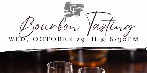 October Bourbon Tasting