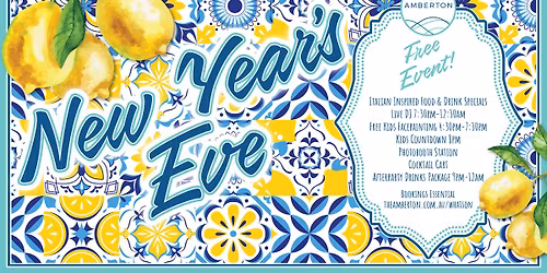 NYE in Amalfi-Style \ud83c\uddee\ud83c\uddf9 at The Amberton