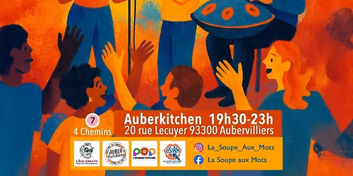 La Soupe Aux Mots #16 - t\u00eates coup\u00e9es - textes collectifs bienvenus