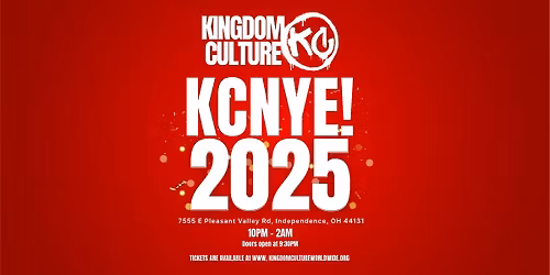 Kingdom Culture New Years Eve Party (KCNYE25)