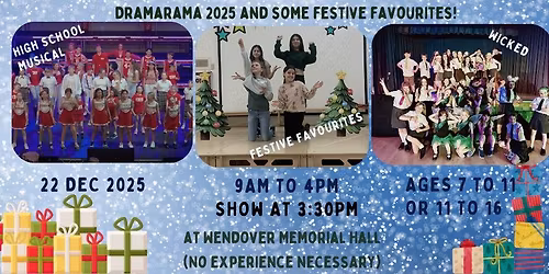 Dramarama's Variety Show 2025 and Workshop