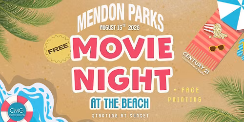 Movie Night at the Beach