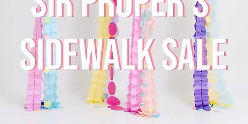 Beaufort Bonnet Sidewalk Sale
