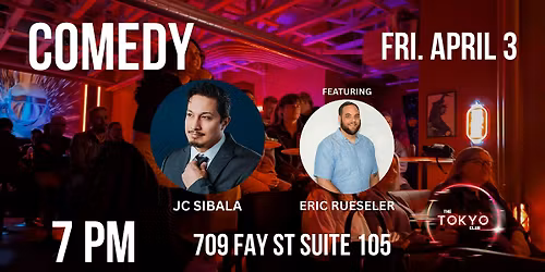 Live Comedy at The Tokyo Club - JC Sibala