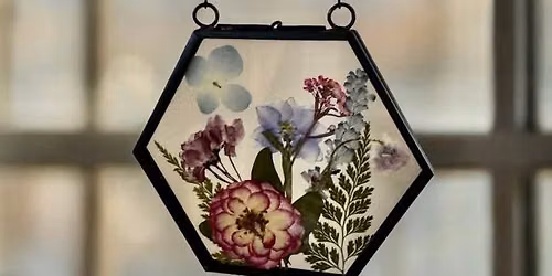 Pressed & Preserved: Flower Pressing & Sun Catchers with Four Suns Farm Lavender