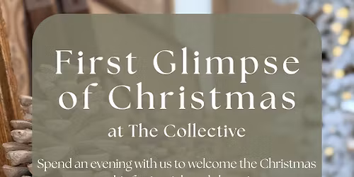 First Glimpse of Christmas