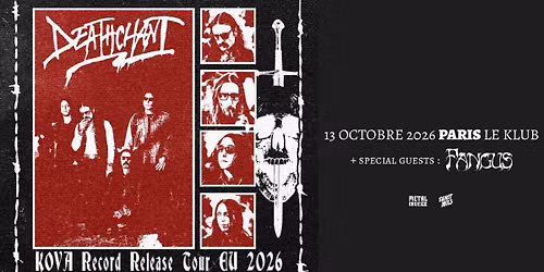 DEATHCHANT + special guests : Fangus \/\/ Paris, Le Klub \/\/ 13.10.2026