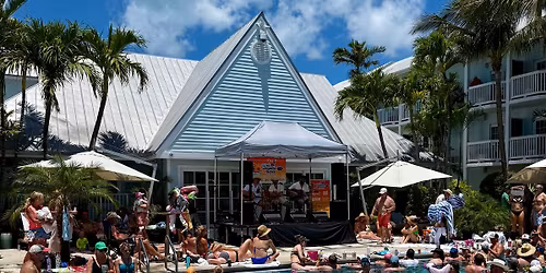 Pineapple Pool Party for the Key West Songwriters Festival