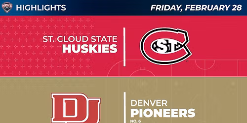 St. Cloud State Huskies vs. Denver Pioneers
