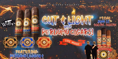 \ud83d\udd25 CUT & LIGHT WITH PERDOMO CIGARS \ud83d\udd25