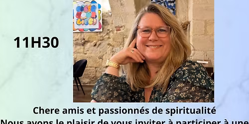 Conf\u00e9rence Mediumnique, contact en salle, 5 euros de participation