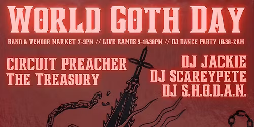 World Goth Day Mini Fest at Fallout
