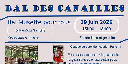 Bal des Canailles, Bal musette au Parc Montsouris