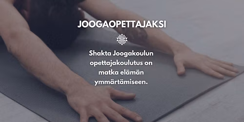 Shaktan joogaopettajakoulutus Turussa