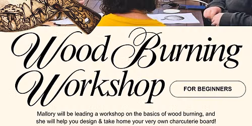 Wood Burning Workshop with Mallory Joan