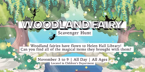 Woodland Fairy Scavenger Hunt
