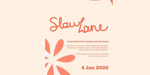 Slow Lane Festival - Geelong Sustainability Info Stall