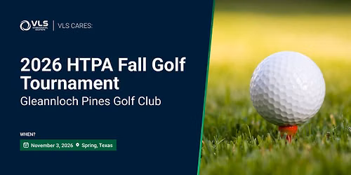 2026 HTPA Fall Golf Tournament