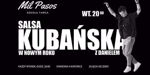 SALSA KUBA\u0143SKA - nowy kurs ta\u0144ca dla SINGLI i PAR - kurs od zera! WTORKI 20:00-20:55 od 13.01.2026!