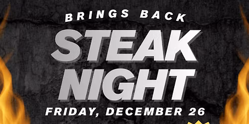 STEAK NIGHT @ Lucy Blues