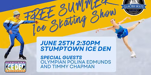 FREE ICE SHOW w\/Olympian Polina Edmunds