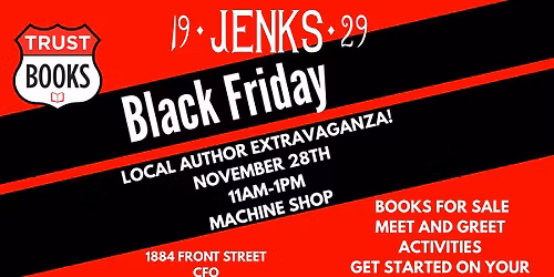 Black Friday Local Author Extravaganza!
