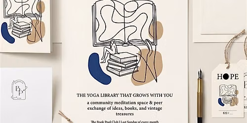 The Book Pool Club @ HOPE Yoga Library SF