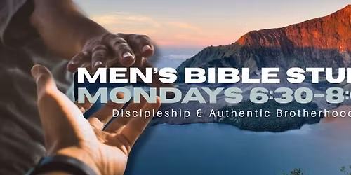 Monday Night Men's Bible Study