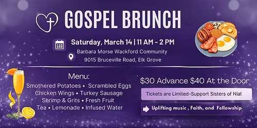 Sisters of Nia, Inc Gospel Brunch