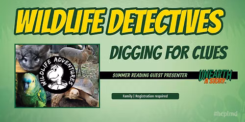Summer Reading Guest Presenter Wildlife Adventures