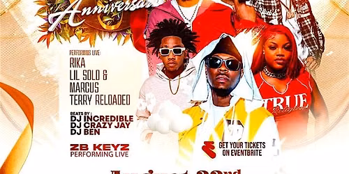 TRUTH LOUNGE 6th Anniversary Aug 22 - RIKA, TERRY, LIL SOLO, MARCUS, ZB...