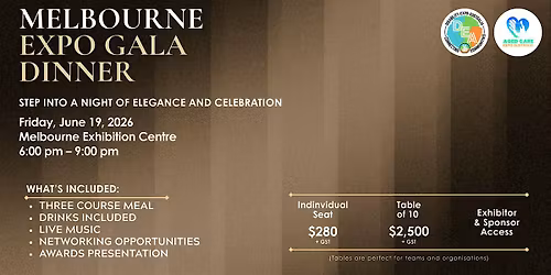 Melbourne Expo Gala Dinner 2026 \u2013 A Night of Elegance and Celebration