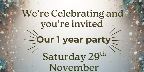 The Den Cafe 1 year anniversary