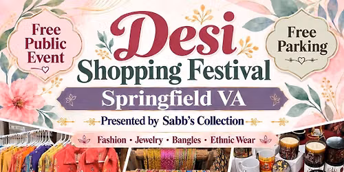 Desi Shopping Festival Springfield VA