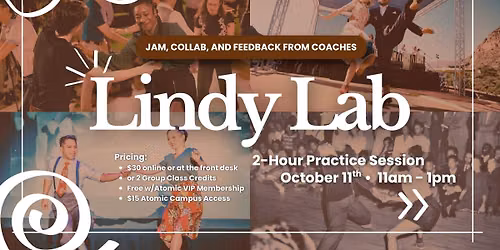 Lindy Lab: Guided Practice- With Mikey, Nikki, Andrea, Andrew, & Kelly